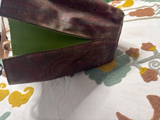 Borsa Etro Paisley Multicolor Marrone