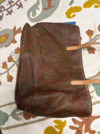 Borsa Etro Paisley Multicolor Marrone