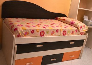 Cama nido con cajones