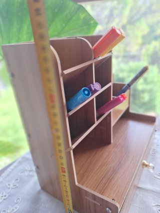 Organizador de escritorio de madera