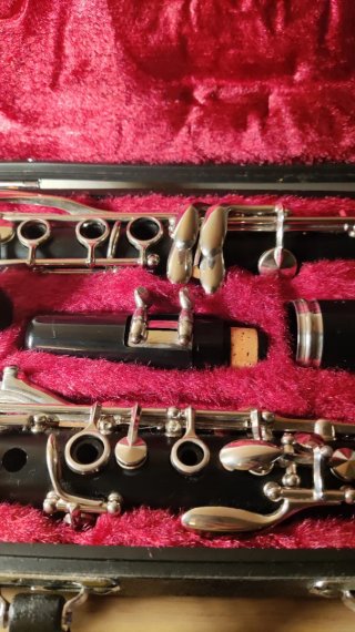 Clarinete Yamaha con embocadura Vandorem