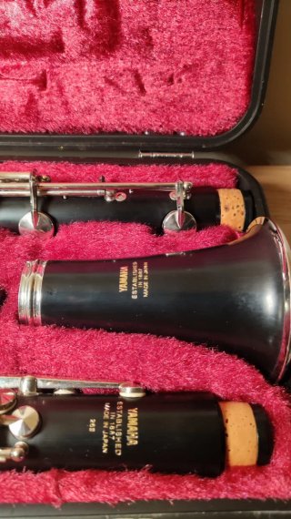 Clarinete Yamaha con embocadura Vandorem