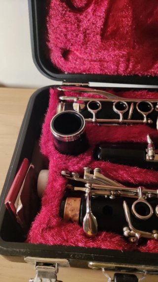 Clarinete Yamaha con embocadura Vandorem