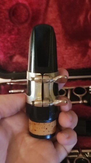 Clarinete Yamaha con embocadura Vandorem