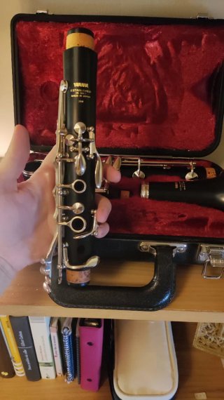 Clarinete Yamaha con embocadura Vandorem