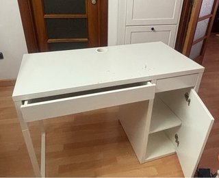 Escritorio juvenil Ikea blanco