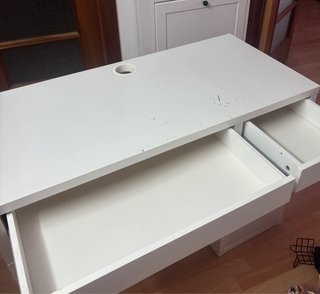 Escritorio juvenil Ikea blanco