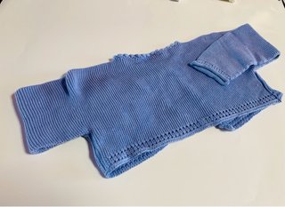 Bolero Pili Carrera Rebeca Azul Bebé