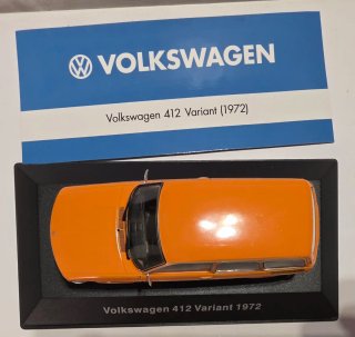 Volkswagen 412 Variant 1972 1:43