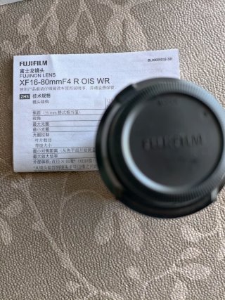 Fujifilm XF 16-80mm F4 R OIS WR Lente