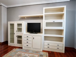 Mueble de salón modular blanco