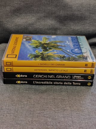 4 DVD  Documentari