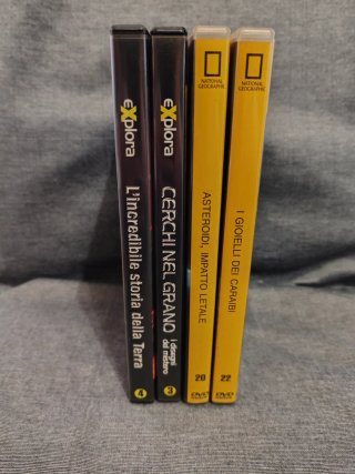 4 DVD  Documentari