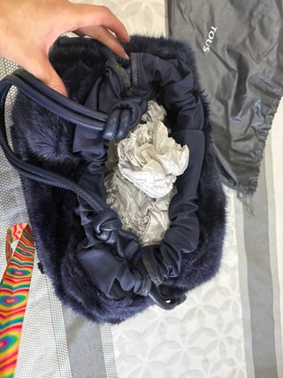 Bolso pelo Tous marrón