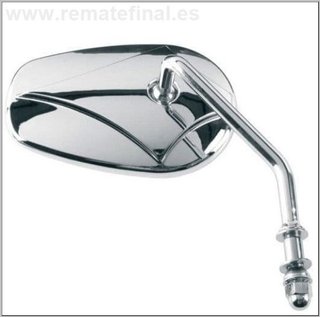 Espejo Retrovisor Derecho Cromado Harley Davidson