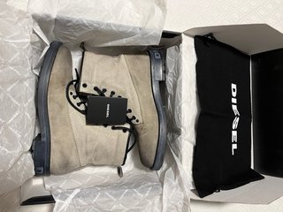 Stivali Diesel Uomo Beige/Nero