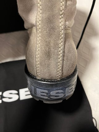 Stivali Diesel Uomo Beige/Nero