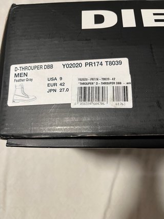 Stivali Diesel Uomo Beige/Nero