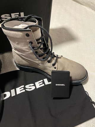 Stivali Diesel Uomo Beige/Nero