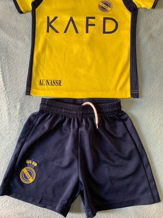 Conjunto Al Nassr Ronaldo Fútbol Infantil