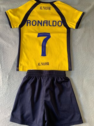 Conjunto Al Nassr Ronaldo Fútbol Infantil