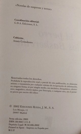 ​Lote 3 Libros Terror y Suspense (Tapa Dura)