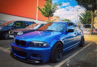 Añadidos Taloneras BMW E46 Negras