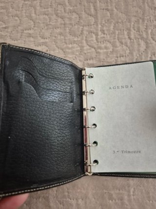 Agenda Loewe Vintage Azul
