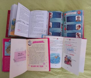 Lote de 4 libros Geronimo Stilton y Tea Stilton