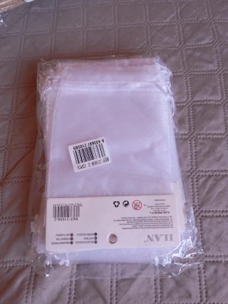 Bolsas de regalo ILAN blancas 5 uds