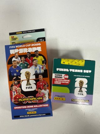 Panini World Cup 2026 Upgrade + Final Teams Set