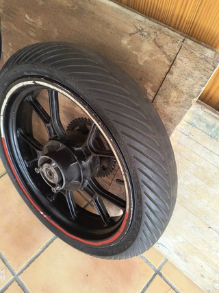 Llanta trasera moto 17 Rieju MRT