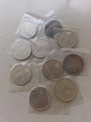 10 Monete 2000 Peseta in Argento