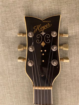 Hoyer Starlet 1962 Guitarra Jazz Vintage