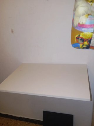 Mesa de pared plegable
