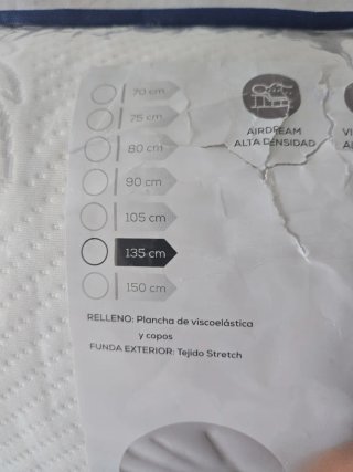 Almohada Viscoelástica alta densidad