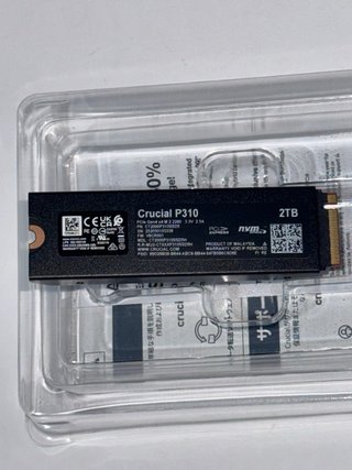Crucial P310 2TB PCIe Gen4 NVMe M.2 SSD Nuevo