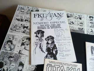 4 Fanzines Manga 90s