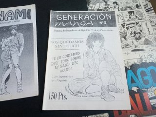 4 Fanzines Manga 90s