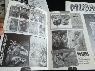 4 Fanzines Manga 90s