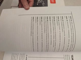Temario oposiciones secundaria matemáticas