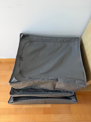 Set de 3 cajas de almacenaje IKEA — 12€
