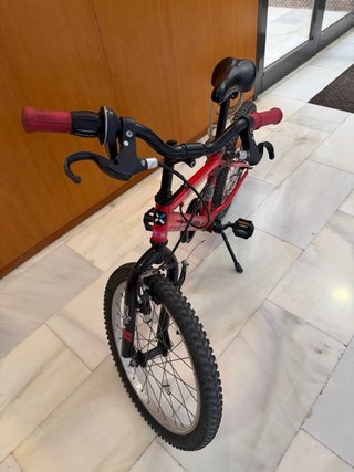 Bicicleta infantil 20 roja