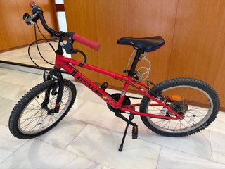 Bicicleta infantil 20 roja