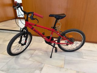 Bicicleta infantil 20 roja
