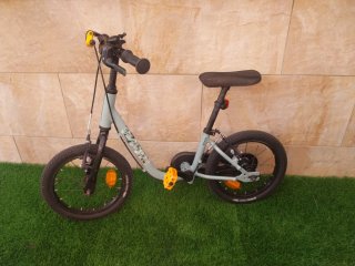 Bicicleta infantil Decathlon 14 pulgadas Evolutiva