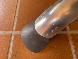 DUCATI SENDA 75 GUARDABARROS ALUMINIO DELANTERO