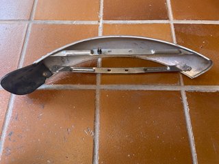 DUCATI SENDA 75 GUARDABARROS ALUMINIO DELANTERO