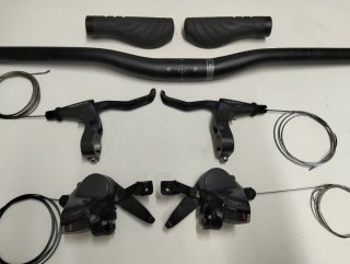 Frenos y cambios Shimano Claris bicicleta