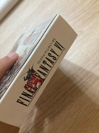 Final Fantasy VI Super Famicom Japonés